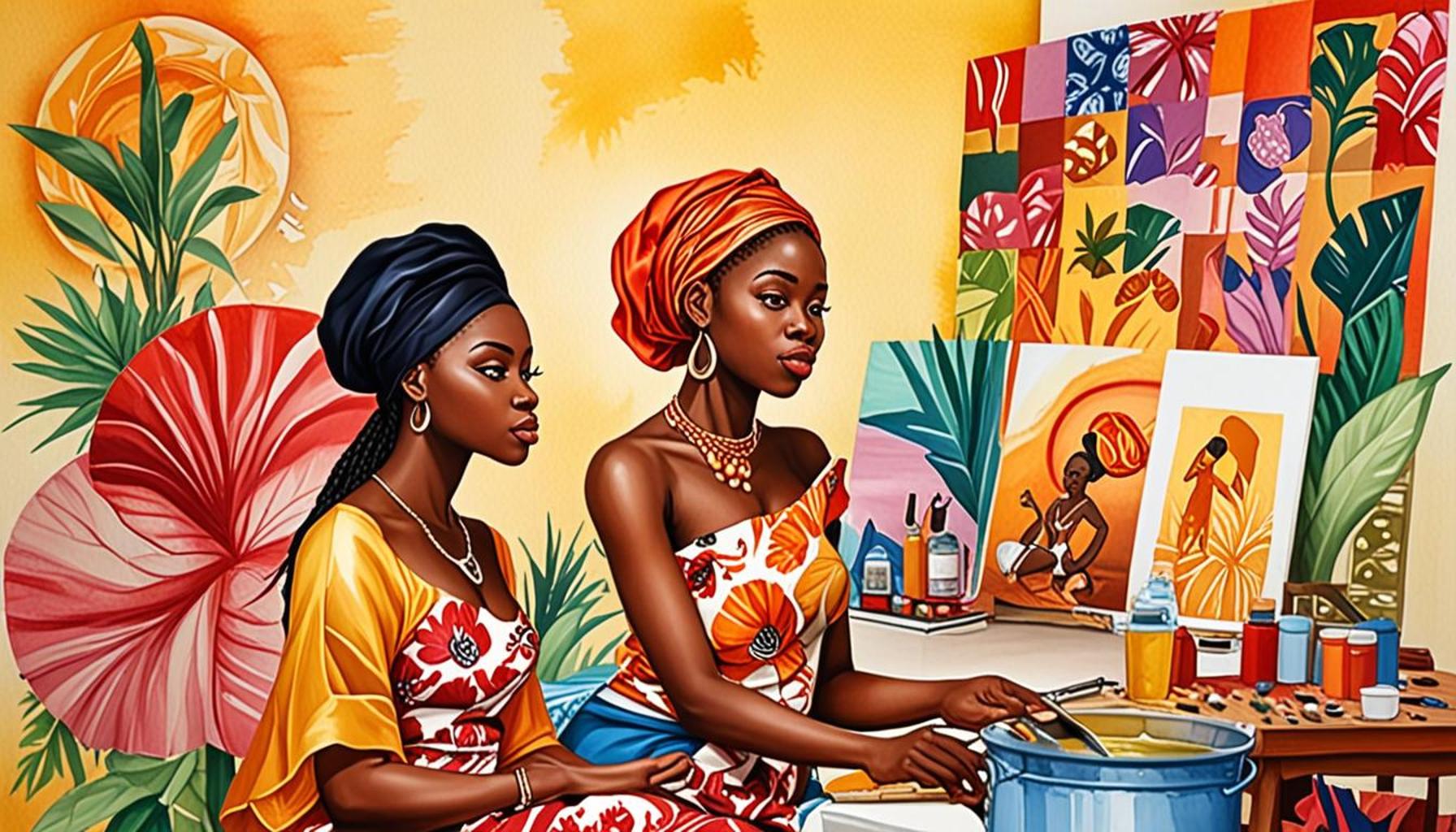 The Evolution of Canvas Painting among Nigerian Artists: Blending Tradition and Modernity