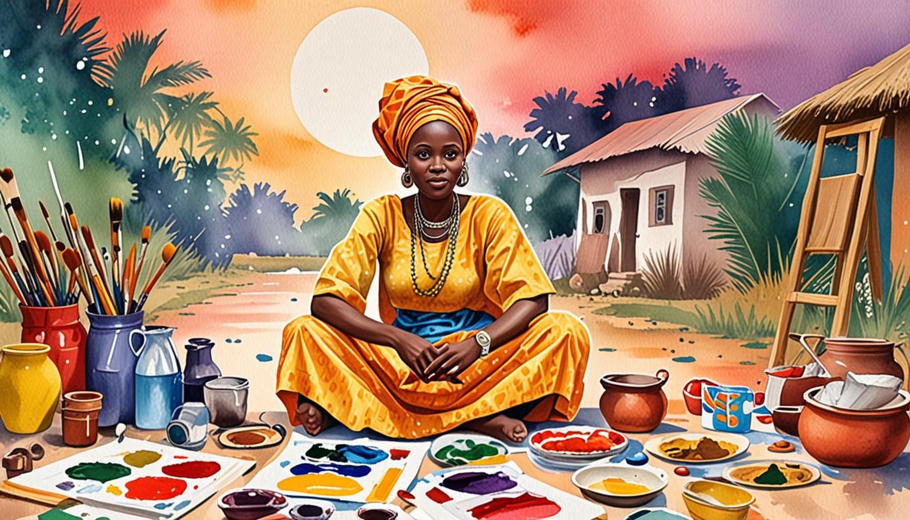 Narratives in Colors: The Impact of Painting on the Telling of Traditional Nigerian Stories