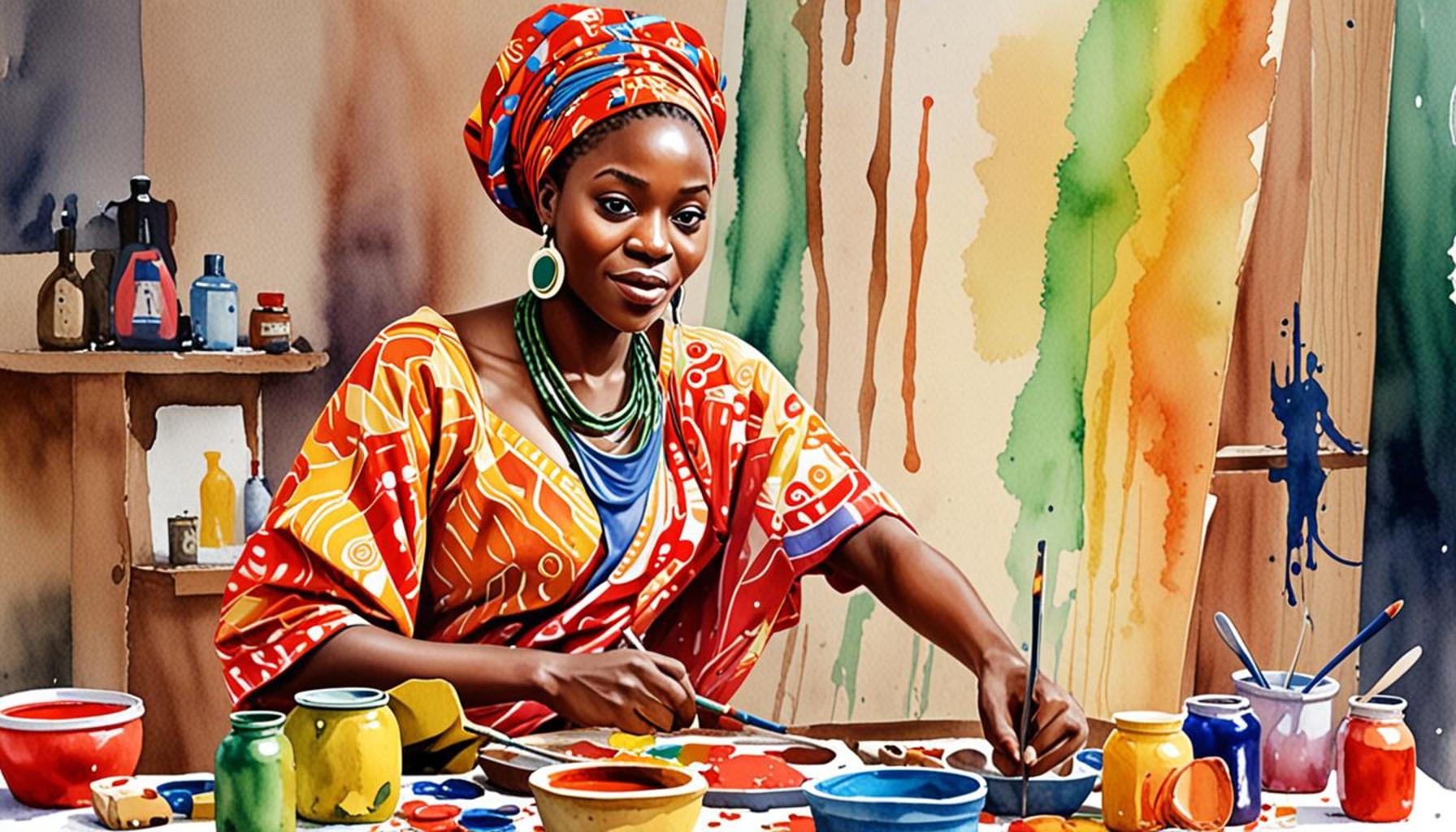 Nigerian Art The Role of Painting Sculpture in Personal Expression