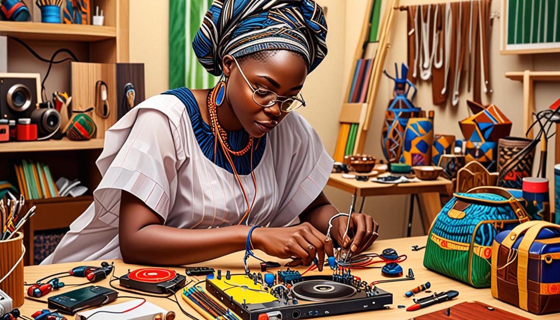 The Intersection of Technology and Craft: Innovations in the Creation of Nigerian Handicraft Products
